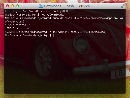 Run Raspbian from a USB Flash Drive