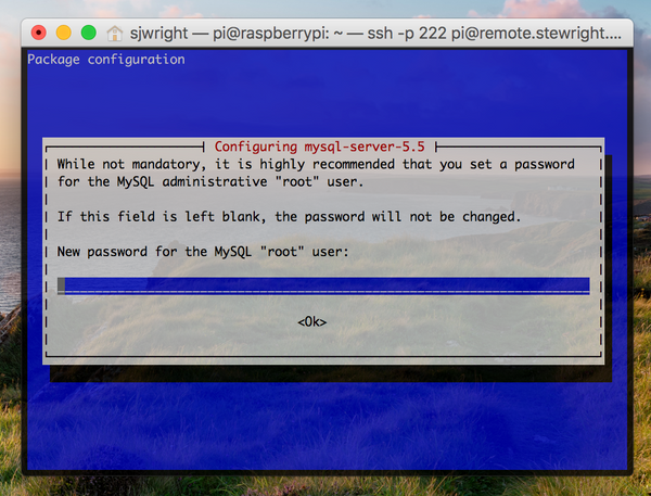 Install MySQL Server on your Raspberry Pi